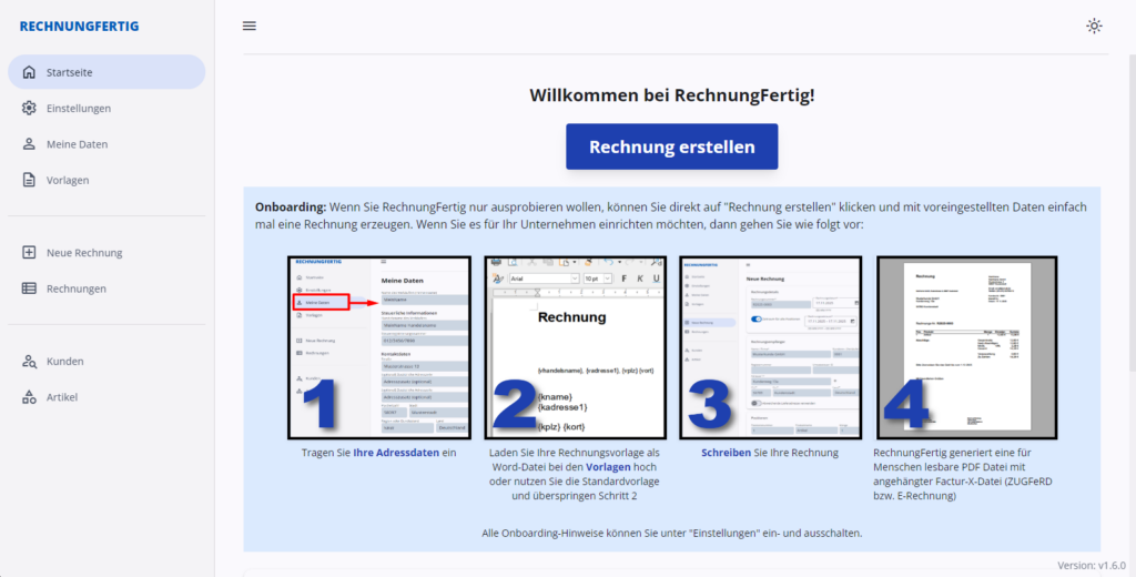 RechnungFertig 1.6.0